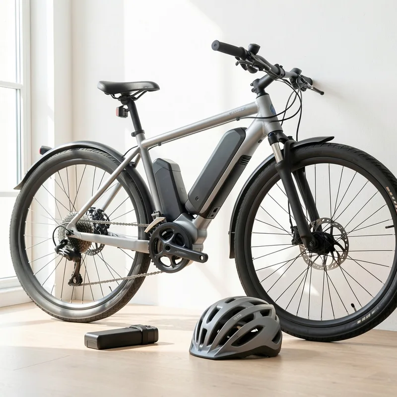 Entretenir les freins et la transmission d'un vélo électrique